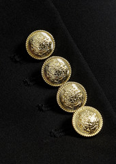 Derek Lam 10 Crosby - Chiara button-detailed twill mini dress - Black - US 6