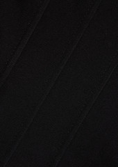 Derek Lam 10 Crosby - Cotton-blend mini dress - Black - US 2