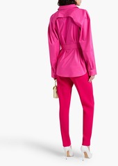 Derek Lam 10 Crosby - Casper cotton-blend poplin shirt - Pink - US 14
