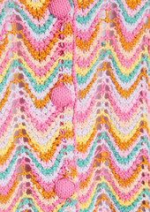 Derek Lam 10 Crosby - Cropped crochet cardigan - Pink - XS
