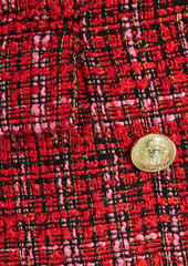 Derek Lam 10 Crosby - Double-breasted metallic tweed blazer - Red - US 4