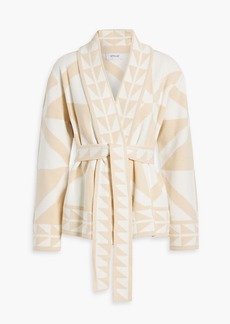 Derek Lam 10 Crosby - Elowen jacquard-knit cotton-blend cardigan - White - S