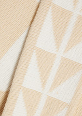 Derek Lam 10 Crosby - Elowen jacquard-knit cotton-blend cardigan - White - S