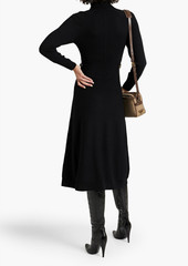 Derek Lam 10 Crosby - Embellished wool turtleneck midi dress - Black - S