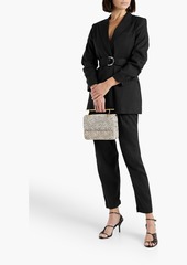 Derek Lam 10 Crosby - Harrison belted linen-blend blazer - Black - US 0