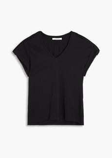 Derek Lam 10 Crosby - Lynne cotton-jersey T-shirt - Black - XS