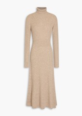 Derek Lam 10 Crosby - Ribbed mélange wool midi dress - Neutral - L