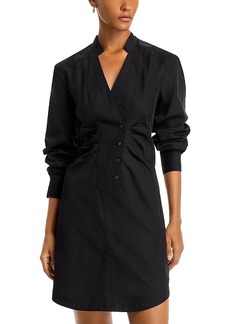 Derek Lam 10 Crosby Beverly Long Sleeve Shirtdress