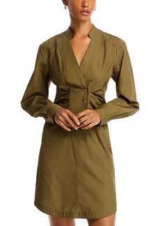 Derek Lam 10 Crosby Beverly Long Sleeve Shirtdress