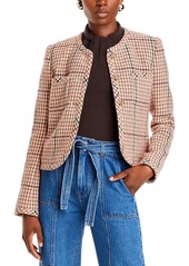 Derek Lam 10 Crosby Emilia Houndstooth Blazer