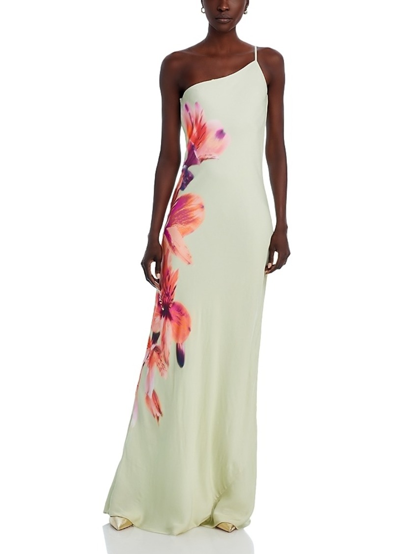 Derek Lam 10 Crosby Milou One Shoulder Gown