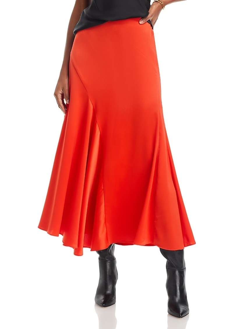 Derek Lam 10 Crosby Paulette Flared Midi SKirt