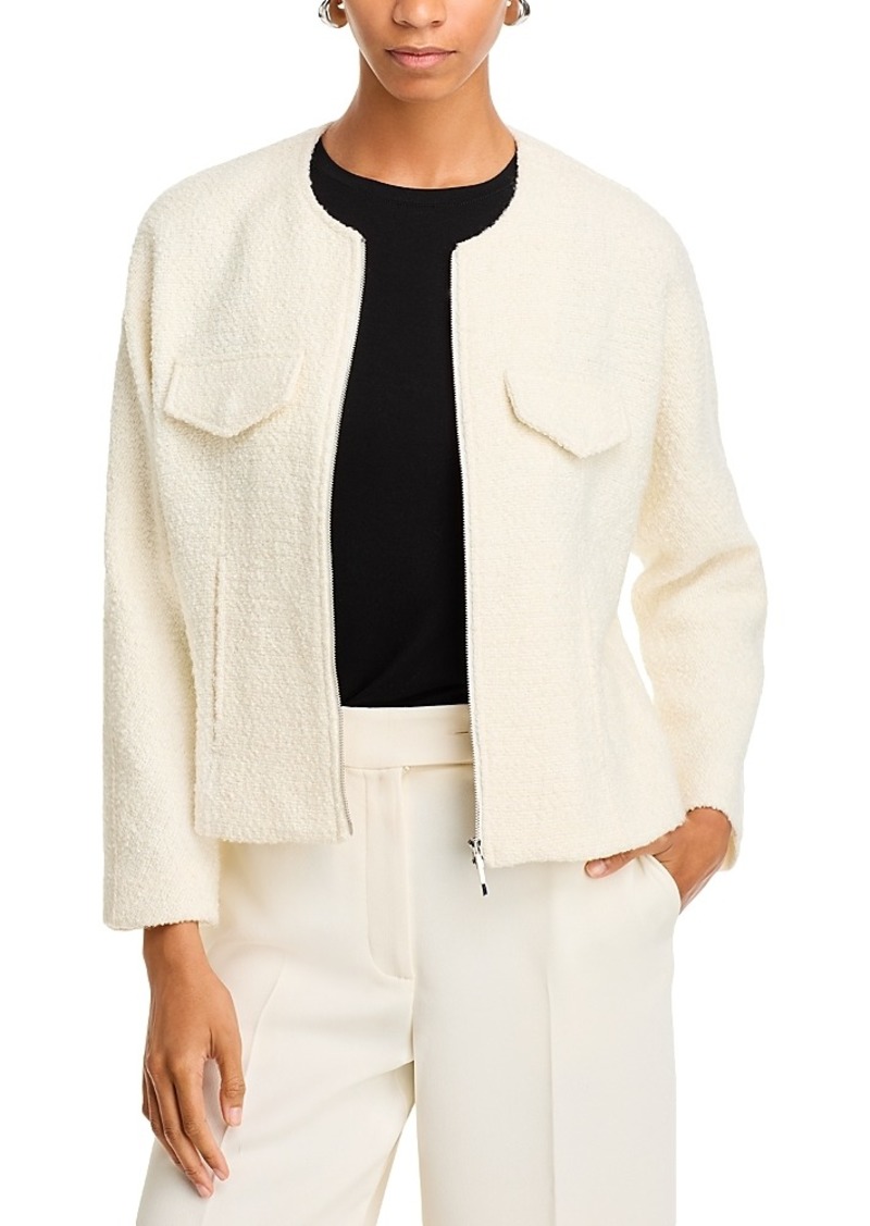 Derek Lam 10 Crosby Prewett Zip Front Jacket