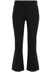 Derek Lam 10 Crosby Woman Stretch-cotton Twill Kick-flare Pants Black