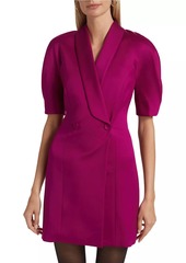 Derek Lam Desiree Elbow-Sleeve Jacket Dress