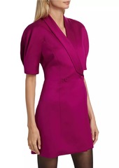 Derek Lam Desiree Elbow-Sleeve Jacket Dress