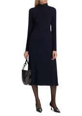 Derek Lam Diana Wool Turtleneck Midi-Dress