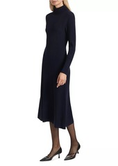 Derek Lam Diana Wool Turtleneck Midi-Dress