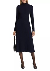 Derek Lam Diana Wool Turtleneck Midi-Dress