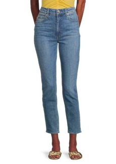 Derek Lam Eden High Rise Slim Fit Cropped Jeans