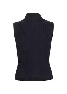 Derek Lam Esma Rib-Knit Sweater Vest
