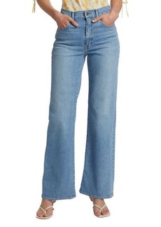 Derek Lam Faye High-Rise Stretch Wide-Leg Jeans