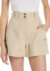 Derek Lam Franci High-Rise Utility Shorts