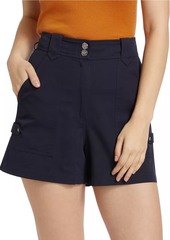 Derek Lam Franci Twill Utility Shorts