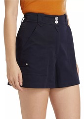 Derek Lam Franci Twill Utility Shorts