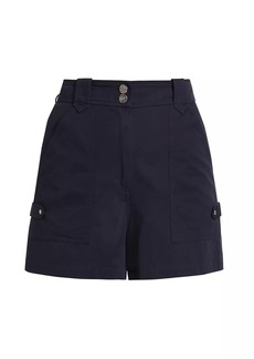 Derek Lam Franci Twill Utility Shorts