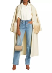 Derek Lam Frankie Ultra High-Rise Straight-Leg Jeans