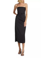 Derek Lam Harriet Strapless Midi-Dress