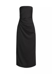 Derek Lam Harriet Strapless Midi-Dress