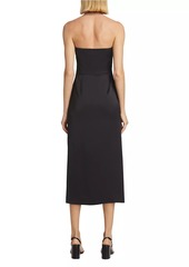 Derek Lam Harriet Strapless Midi-Dress