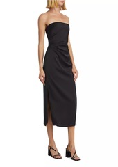 Derek Lam Harriet Strapless Midi-Dress