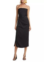 Derek Lam Harriet Strapless Midi-Dress