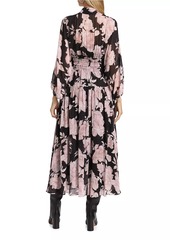 Derek Lam Jolie Floral Midi-Dress