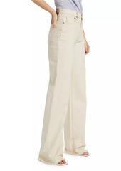 Derek Lam Koren Cuffed Wide-Leg Jeans