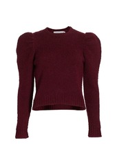 Derek Lam Locken Puff-Sleeve Sweater