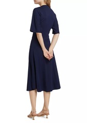 Derek Lam Lorraine Twist Midi-Dress