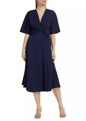 Derek Lam Lorraine Twist Midi-Dress