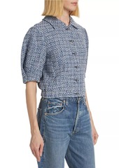 Derek Lam Lucas Puff-Sleeve Shacket