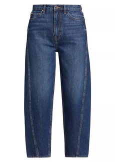 Derek Lam Maja High-Rise Barrel Jeans