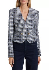 Derek Lam Marcel Tweed Two-Button Jacket