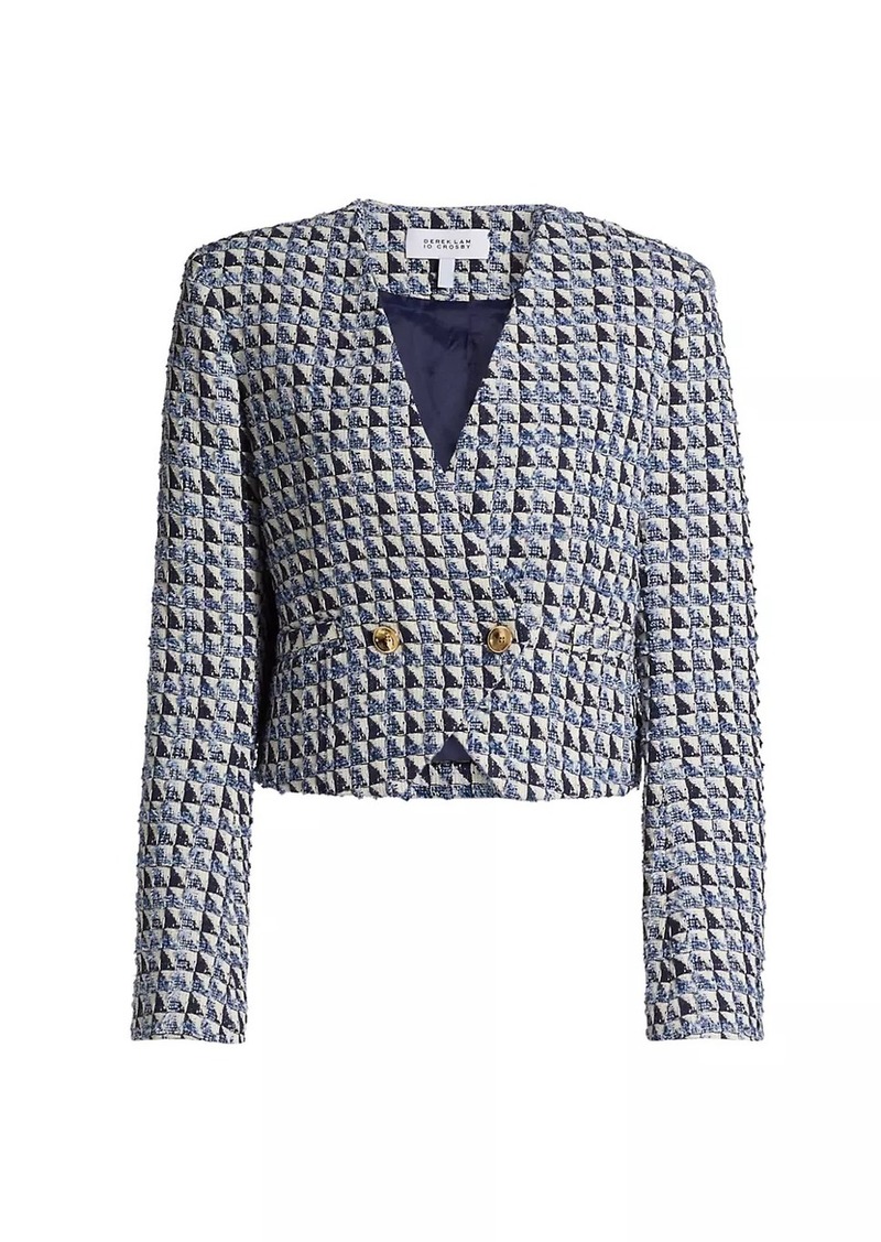 Derek Lam Marcel Tweed Two-Button Jacket