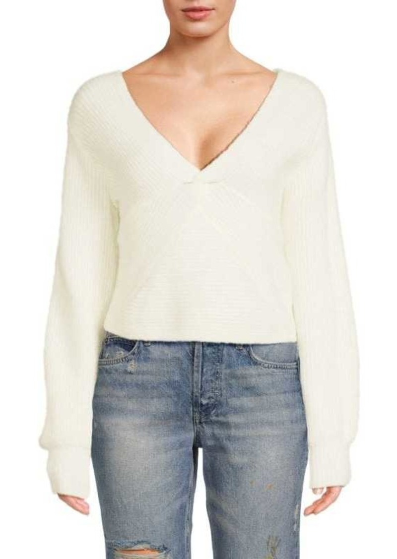 Derek Lam Marnie Twist Front Sweater