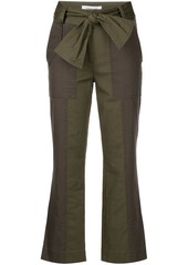 Derek Lam Nellie cropped flare trousers