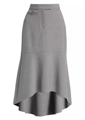 Derek Lam Nicolette High-Low Midi-Skirt