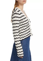 Derek Lam Noé Scalloped Cardigan