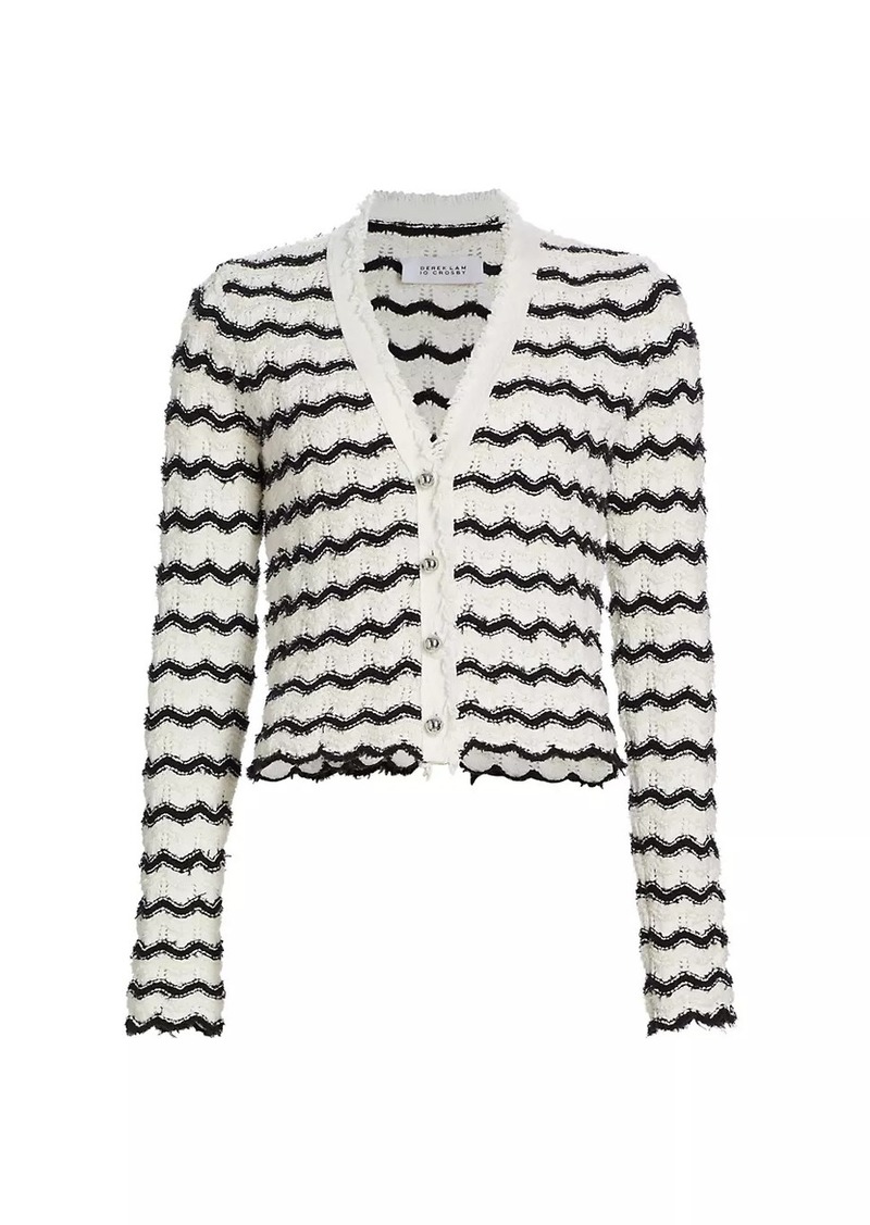 Derek Lam Noé Scalloped Cardigan